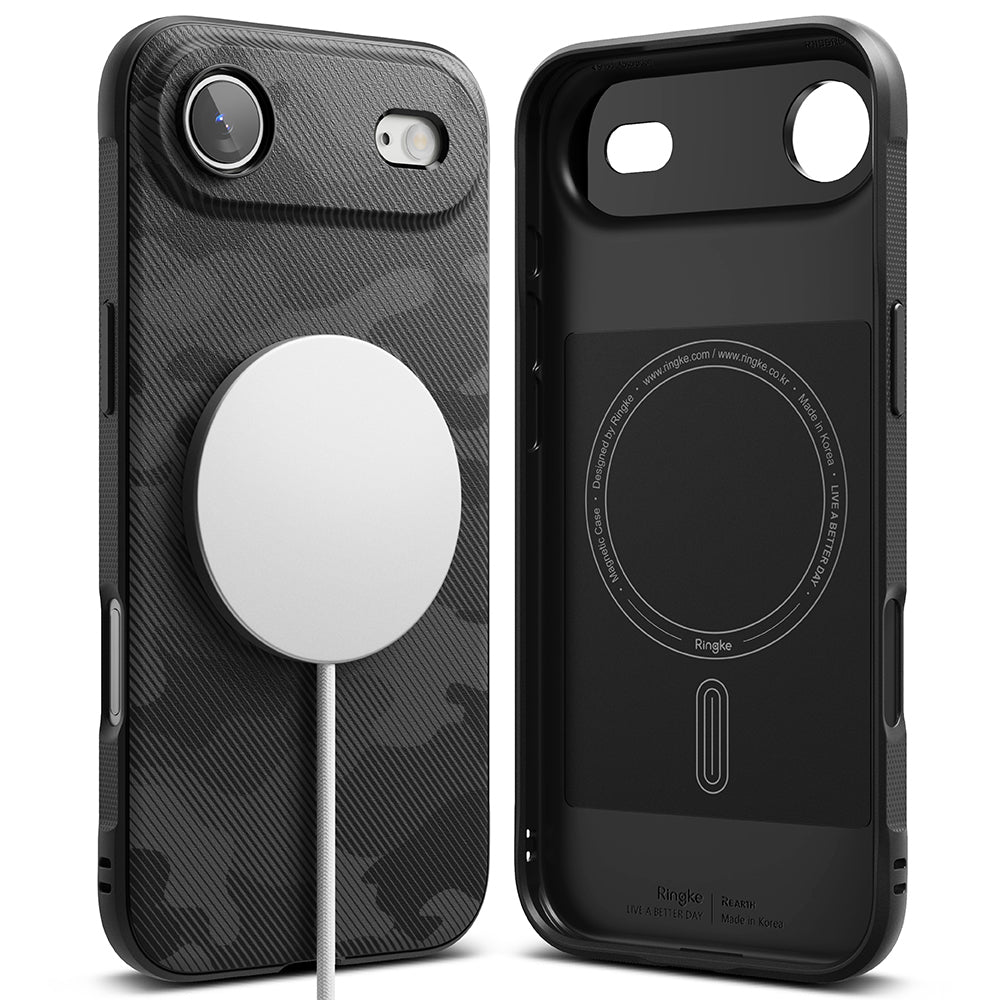 MagSafe-deksel for Apple iPhone 17 Air, Ringke, Onyx, Camouflage