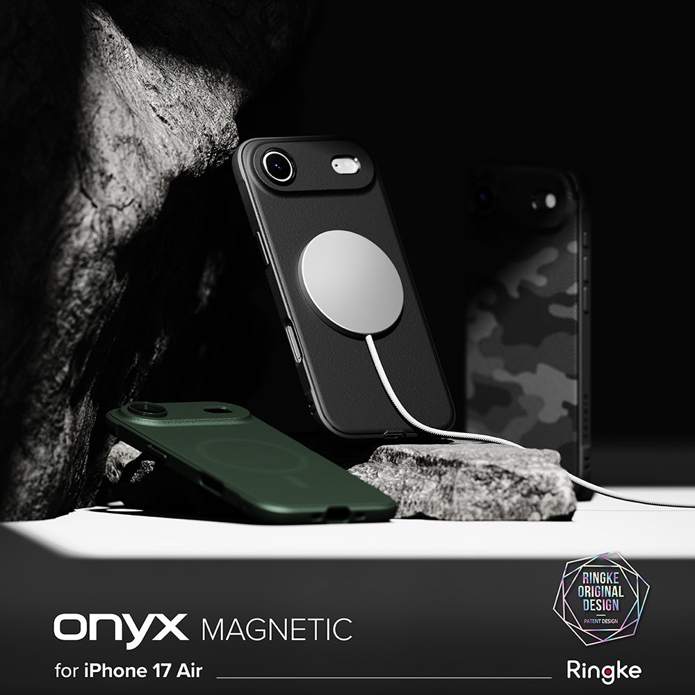 MagSafe-deksel for Apple iPhone 17 Air, Ringke, Onyx, Camouflage