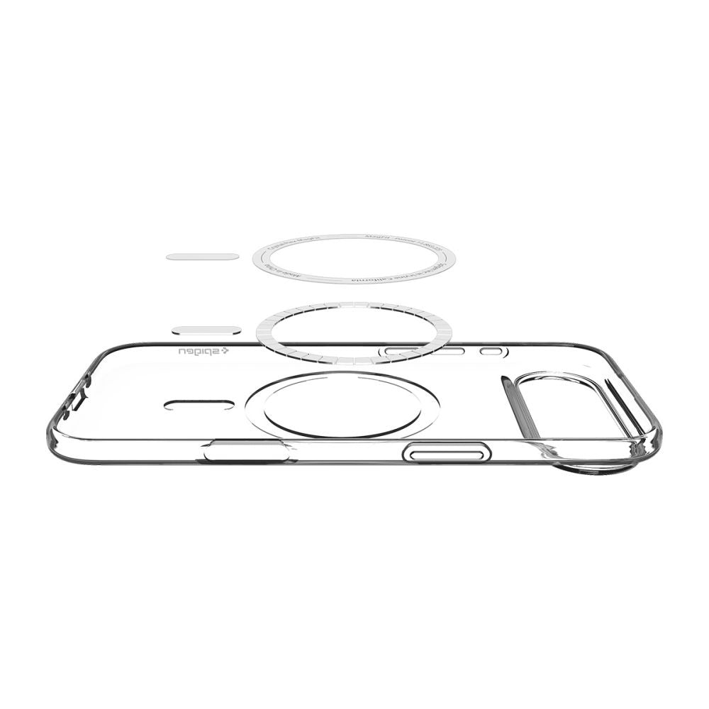 MagSafe-deksel for Apple iPhone 17 Air, Spigen, Liquid Crystal, Hvit ACS10395