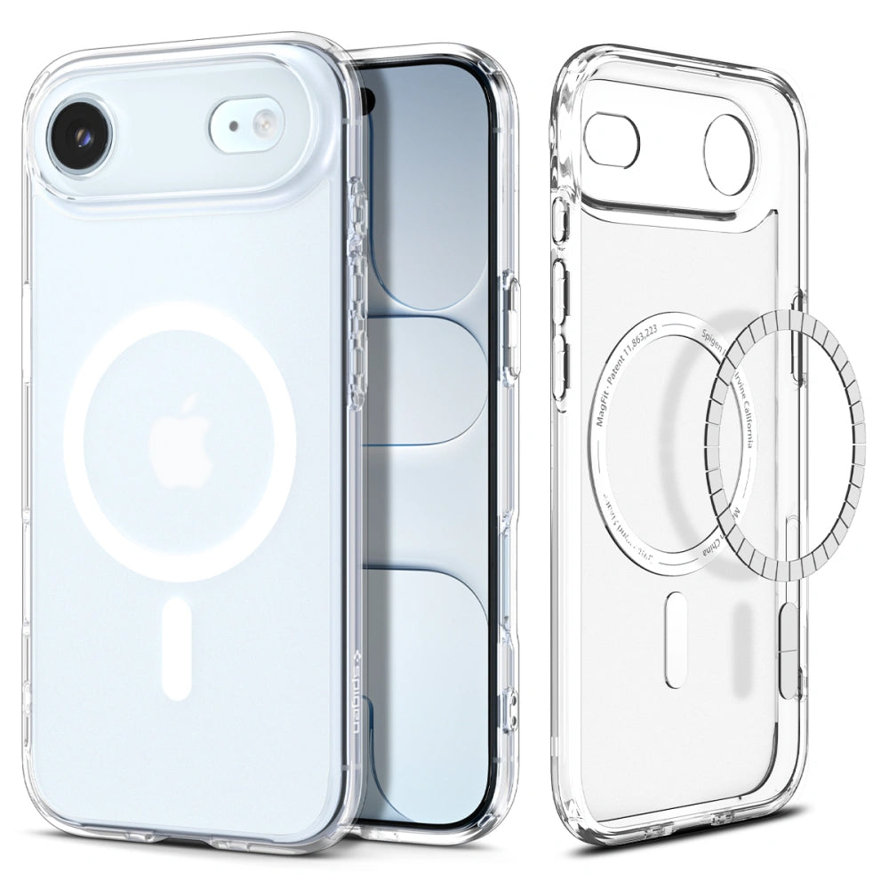MagSafe-deksel for Apple iPhone 17 Air, Spigen, Ultra Hybrid, Satinert Hvit ACS10317