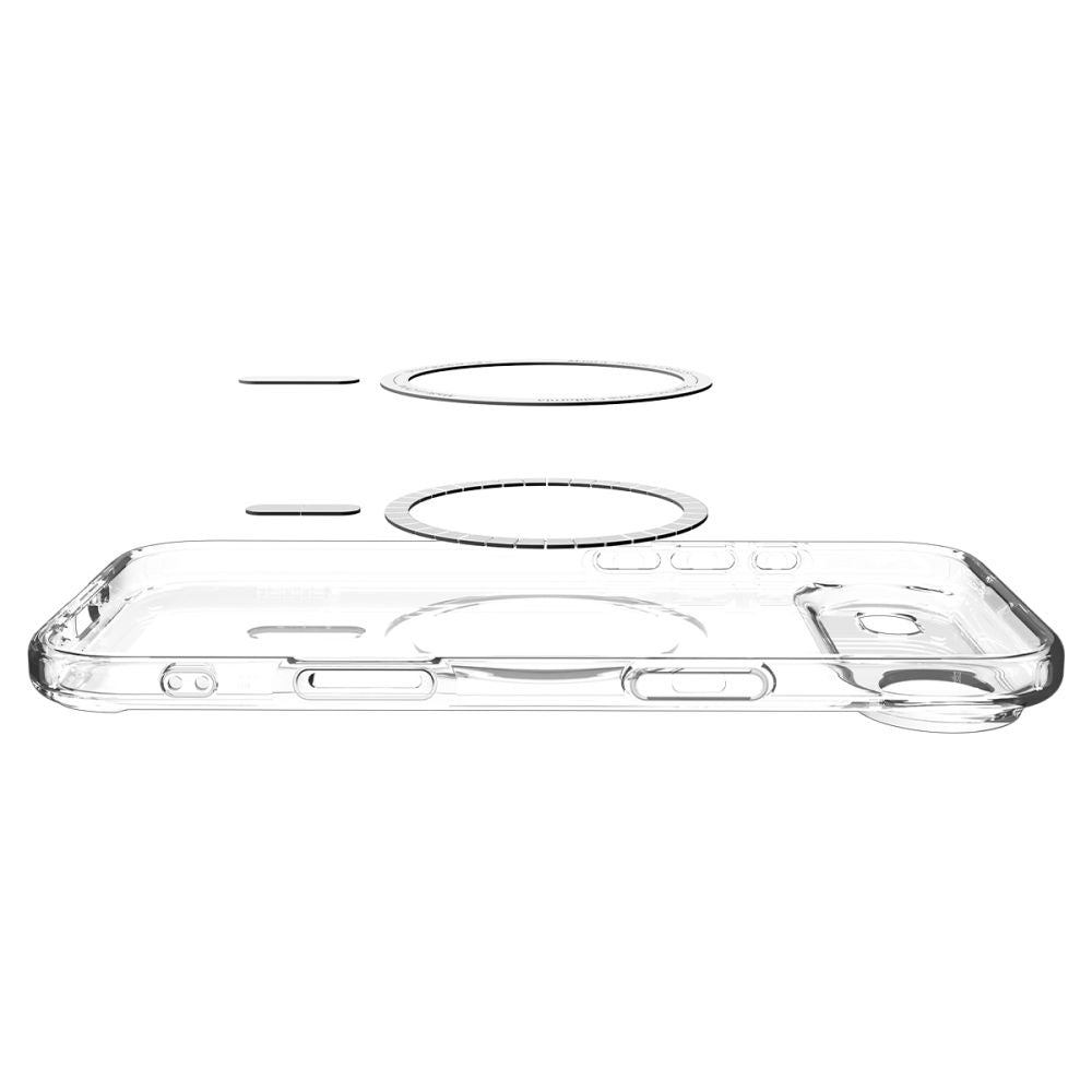 MagSafe-deksel for Apple iPhone 17 Air, Spigen, Ultra Hybrid, Satinert Hvit ACS10317