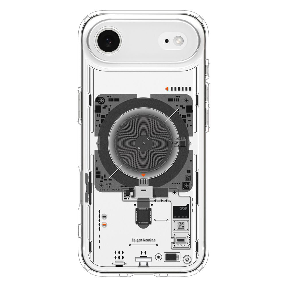 MagSafe-deksel for Apple iPhone 17 Air, Spigen, Ultra Hybrid Neo One, Gjennomsiktig ACS10321