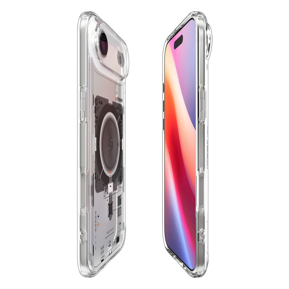 MagSafe-deksel for Apple iPhone 17 Air, Spigen, Ultra Hybrid Neo One, Gjennomsiktig ACS10321