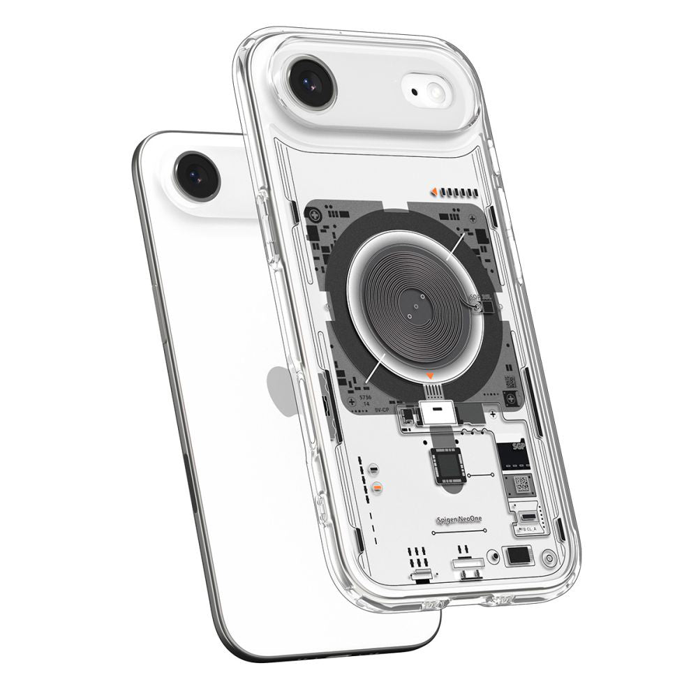 MagSafe-deksel for Apple iPhone 17 Air, Spigen, Ultra Hybrid Neo One, Gjennomsiktig ACS10321