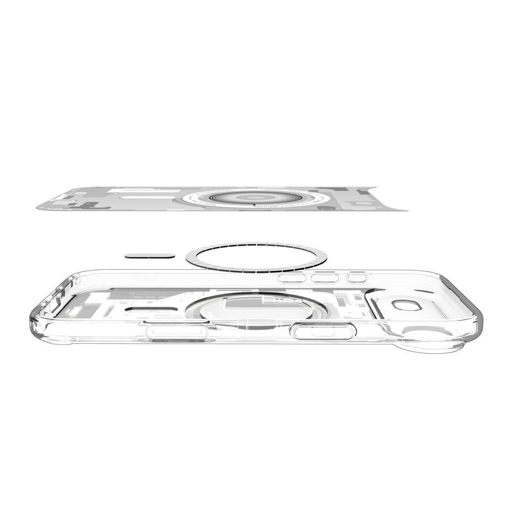 MagSafe-deksel for Apple iPhone 17 Air, Spigen, Ultra Hybrid Zero One, Hvit ACS10318