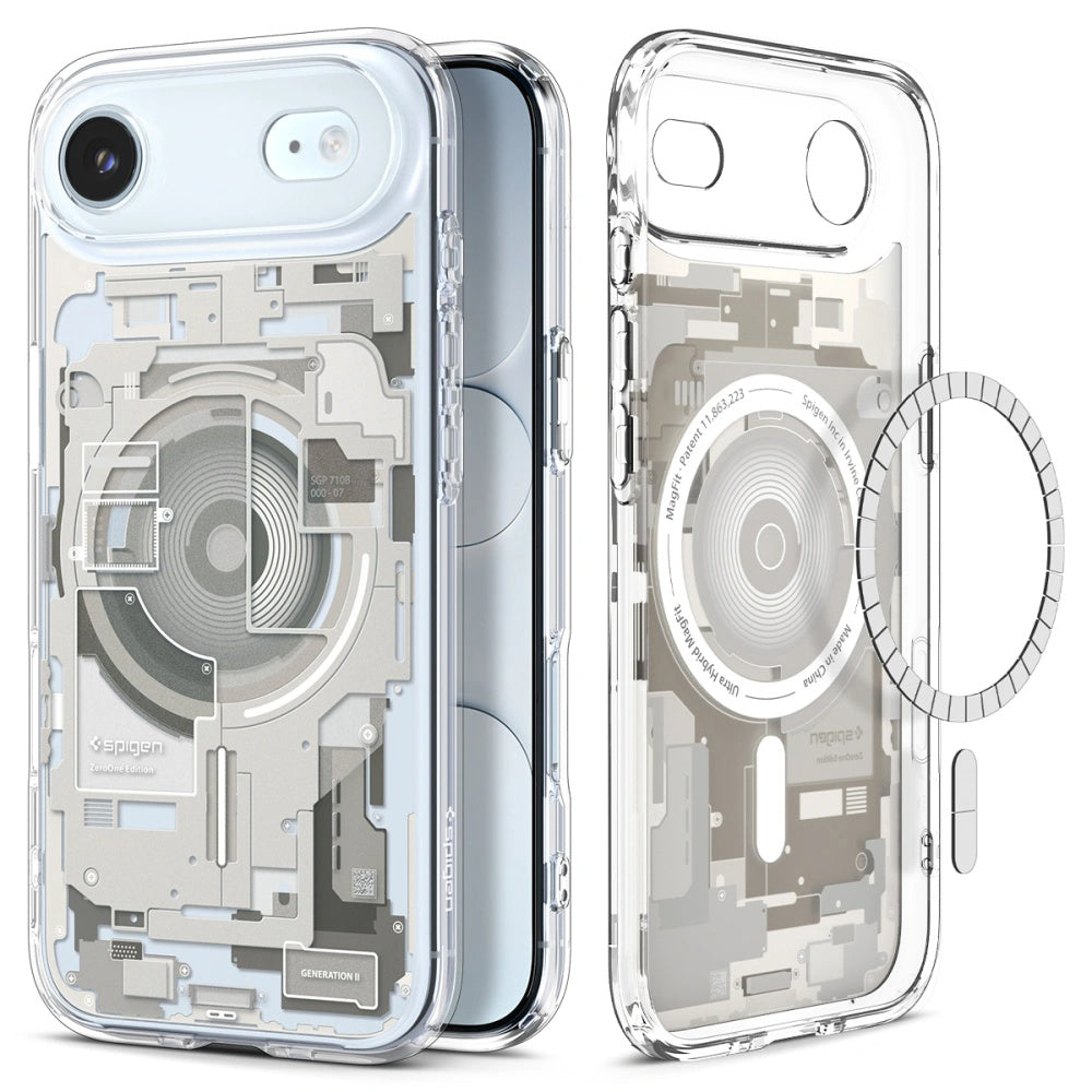 MagSafe-deksel for Apple iPhone 17 Air, Spigen, Ultra Hybrid Zero One, Beige ACS10319