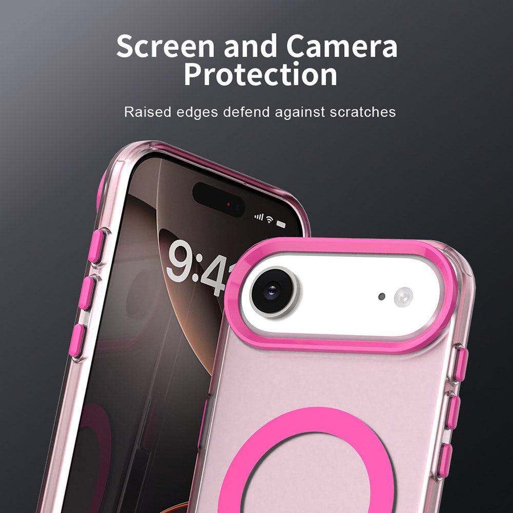 MagSafe-deksel for Apple iPhone 17 Air, Techsuit, CandyCase, Rosa