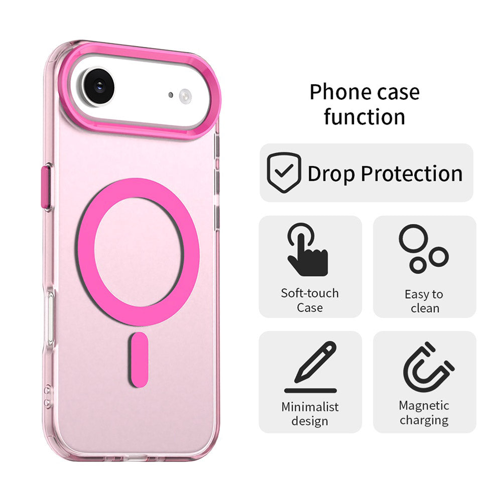 MagSafe-deksel for Apple iPhone 17 Air, Techsuit, CandyCase, Rosa