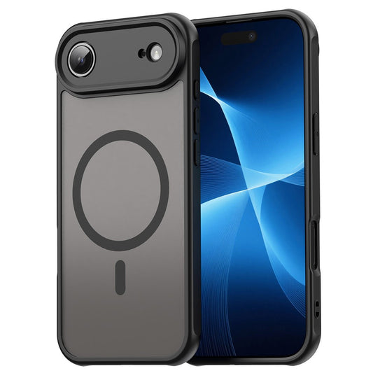 MagSafe-deksel for Apple iPhone 17 Air, Techsuit, HaloFrost II, Svart