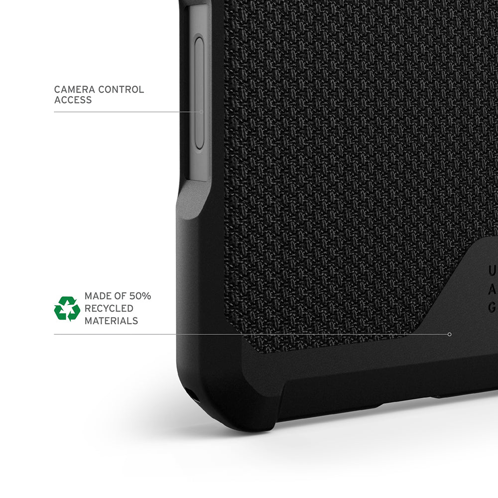 MagSafe-deksel for Apple iPhone 17 Air, Urban Armor Gear, Metropolis LT Kevlar, Svart