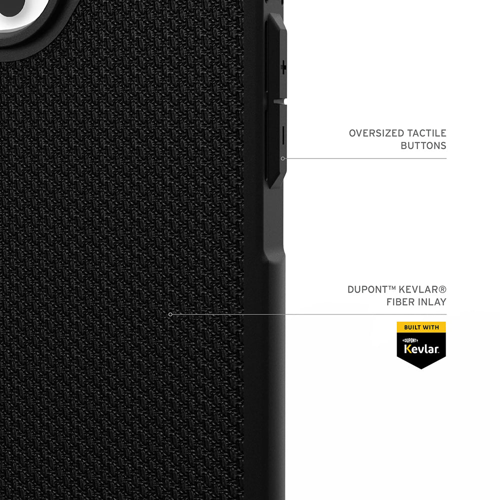 MagSafe-deksel for Apple iPhone 17 Air, Urban Armor Gear, Metropolis LT Kevlar, Svart