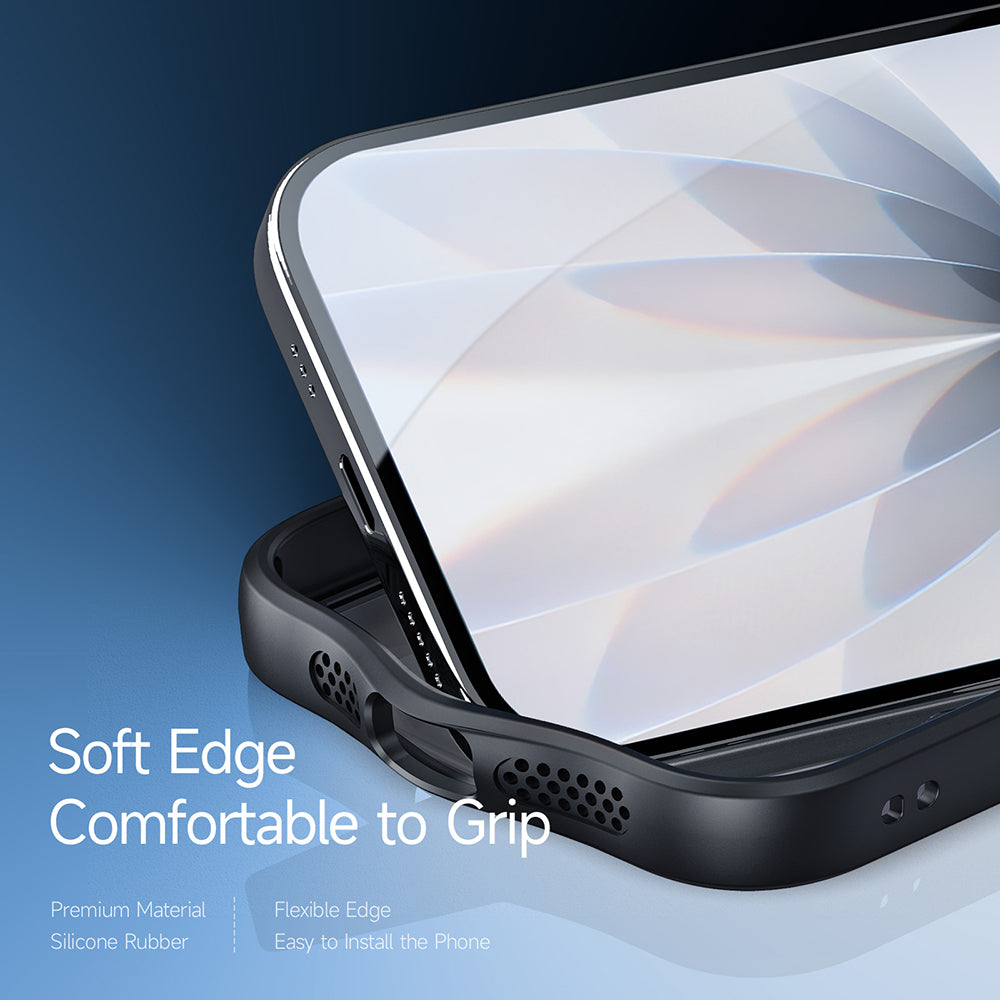 MagSafe-deksel for Apple iPhone 17, DUX DUCIS, Aimo, Svart