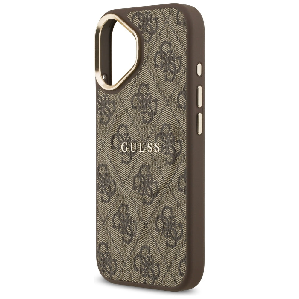 MagSafe-deksel for Apple iPhone 17, Guess, 4G Classic, Brun