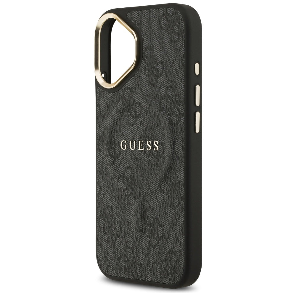 MagSafe-deksel for Apple iPhone 17, Guess, 4G Classic, Svart