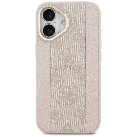 MagSafe-deksel for Apple iPhone 17, Guess, 4G Stripe, Rosa