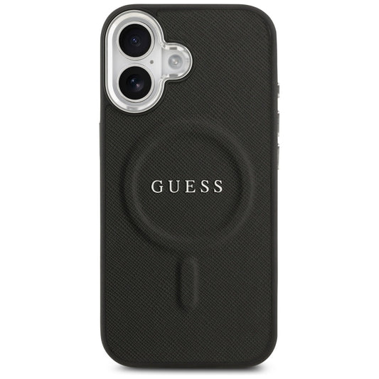 MagSafe-deksel for Apple iPhone 17, Guess, Classic Logo, Svart