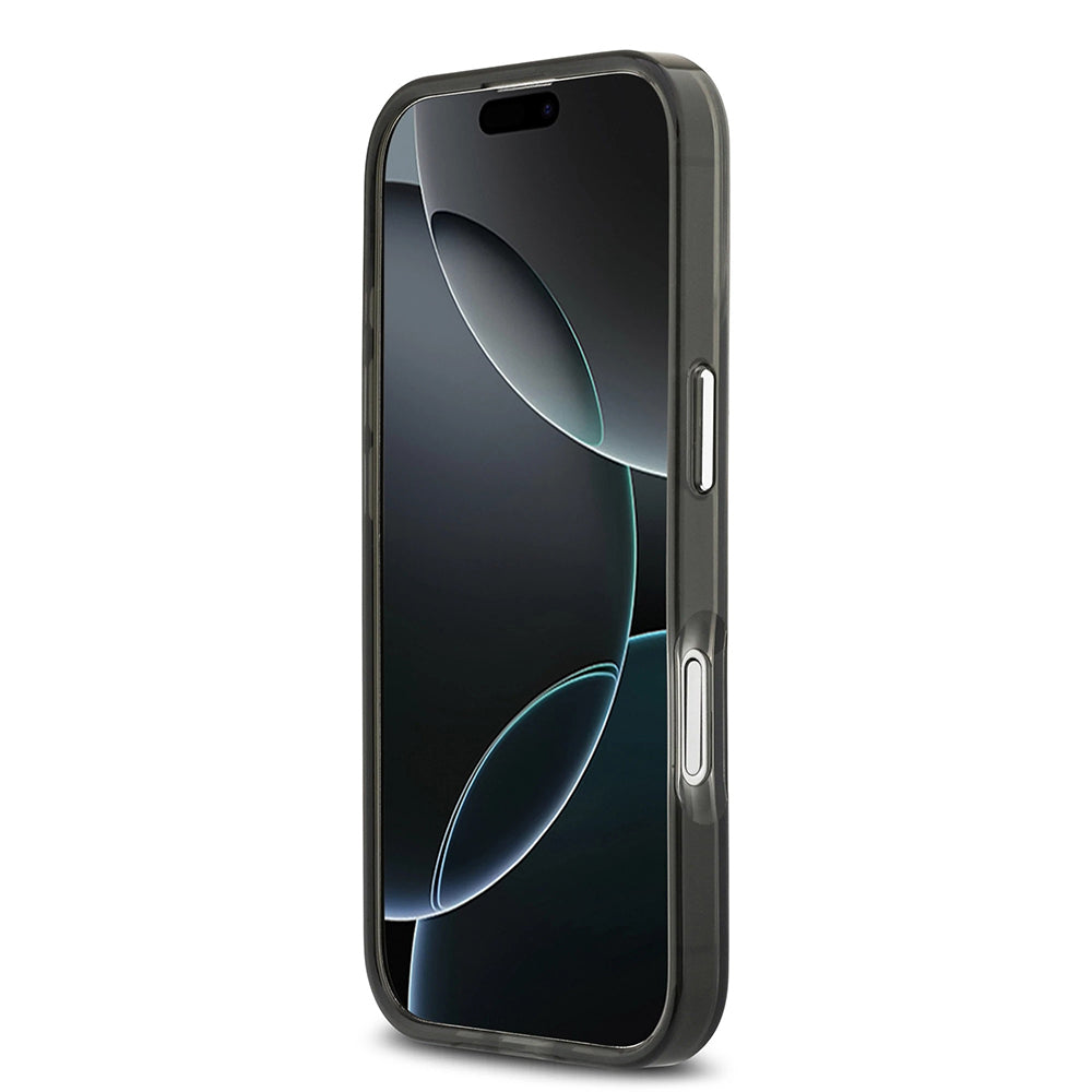 MagSafe-deksel for Apple iPhone 17, Guess, IML Gradient Triangle Logo, Svart