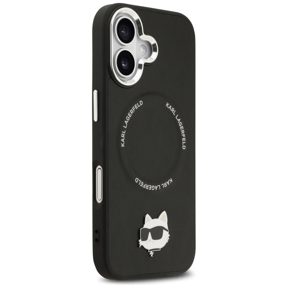 MagSafe-deksel for Apple iPhone 17, Karl Lagerfeld, Choupette Pin, Svart