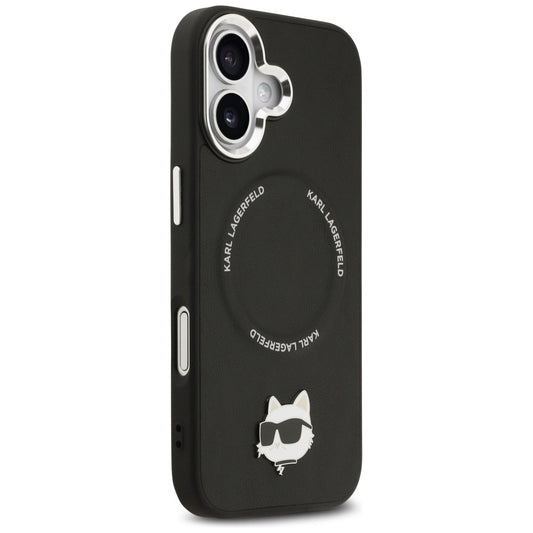 MagSafe-deksel for Apple iPhone 17, Karl Lagerfeld, Choupette Pin, Svart