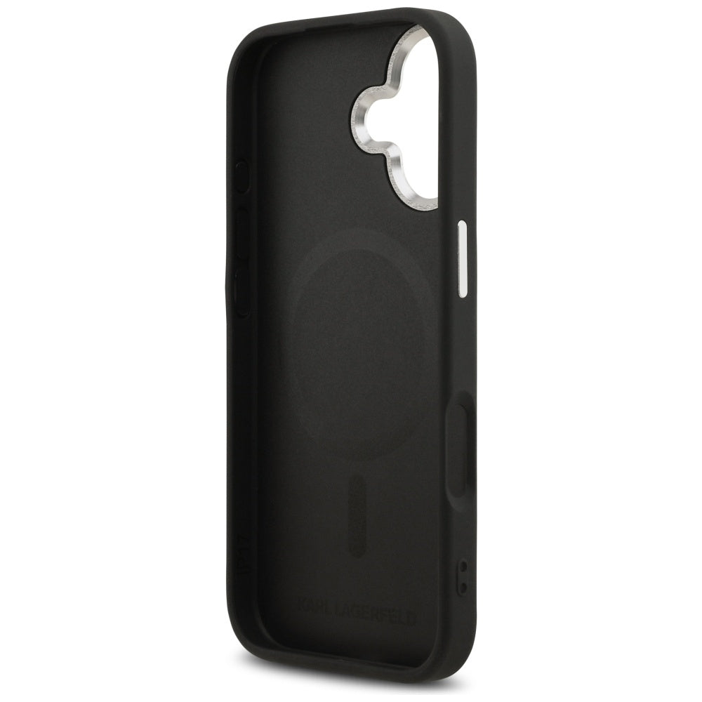 MagSafe-deksel for Apple iPhone 17, Karl Lagerfeld, Choupette Pin, Svart