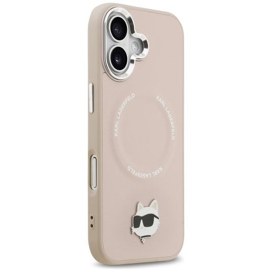 MagSafe-deksel for Apple iPhone 17, Karl Lagerfeld, Choupette Pin, Rosa