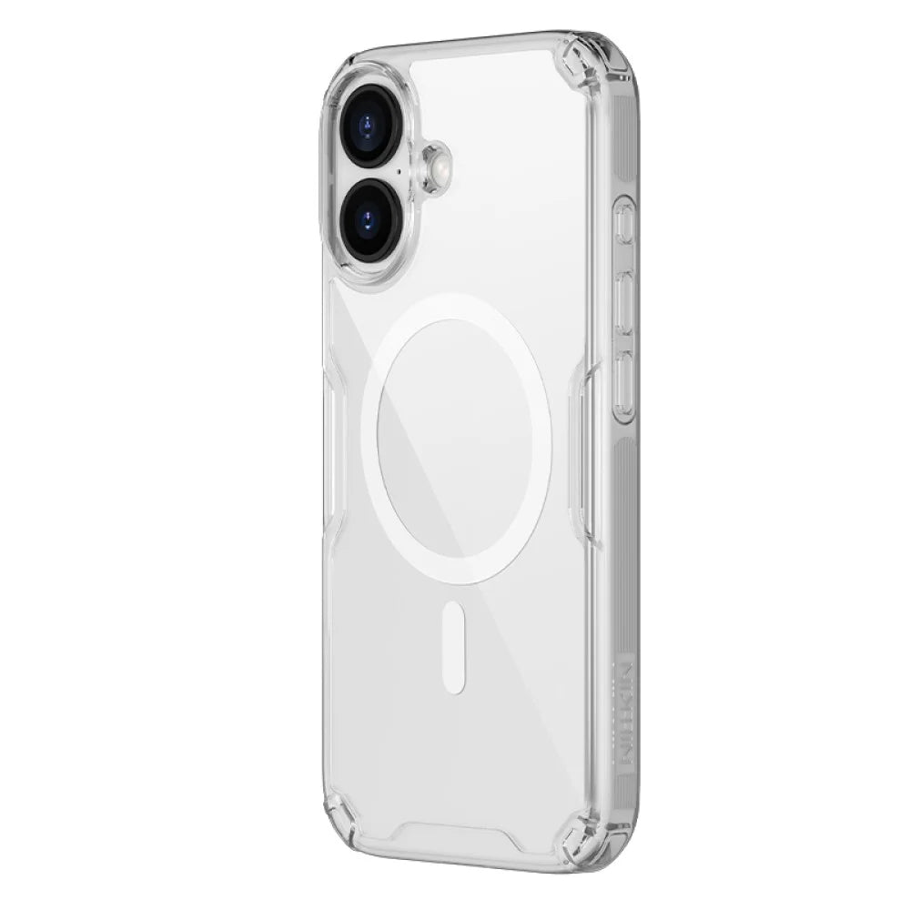 MagSafe-deksel for Apple iPhone 17, Nillkin, Nature Pro, Hvit