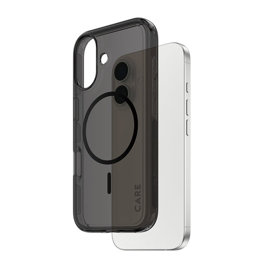 MagSafe-deksel for Apple iPhone 17, PanzerGlass, Urban Explorer Care, Svart