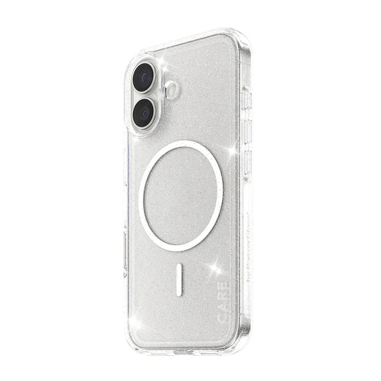 MagSafe-deksel for Apple iPhone 17, PanzerGlass, Care Urban Explorer Star Lit, Transparent Hvit