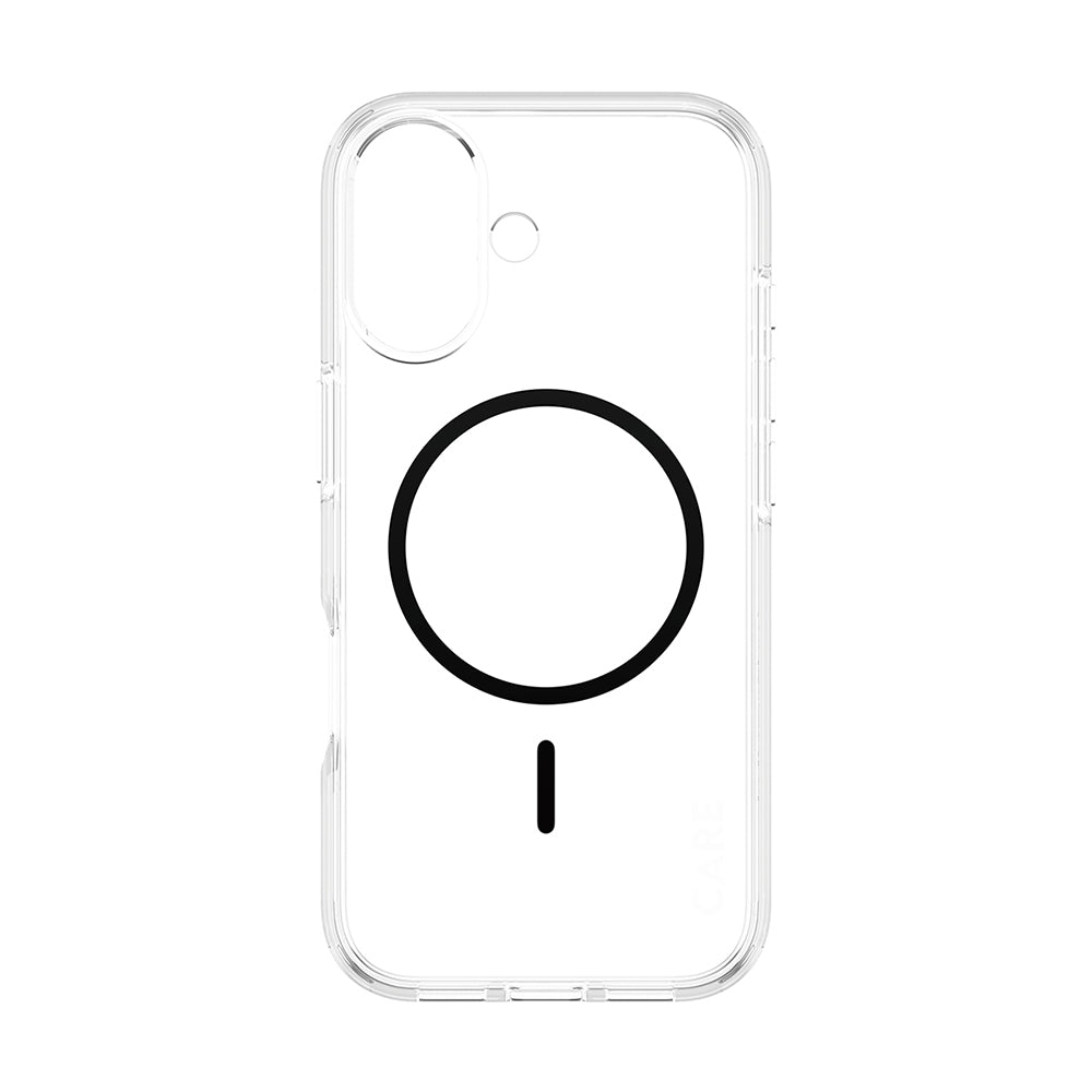 MagSafe-deksel for Apple iPhone 17, PanzerGlass, Urban Explorer Care, Svart Transparent