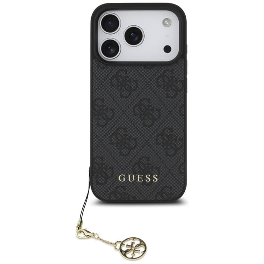MagSafe-deksel for Apple iPhone 17 Pro, Guess, 4G Charm Cradle, Svart