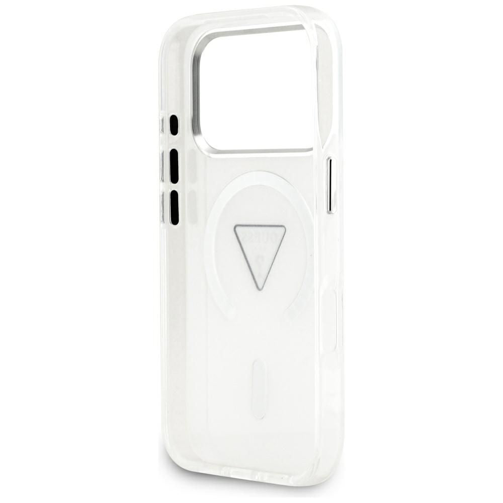 MagSafe-deksel for Apple iPhone 17 Pro, Guess, IML Gradient Triangle Logo, Gjennomsiktig