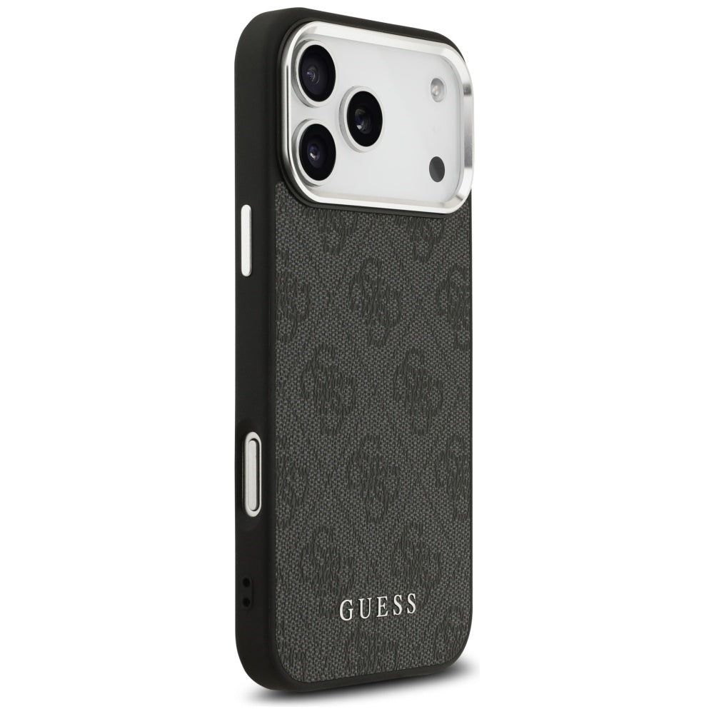MagSafe-deksel for Apple iPhone 17 Pro Max, Guess, 4G Classic Logo, Svart