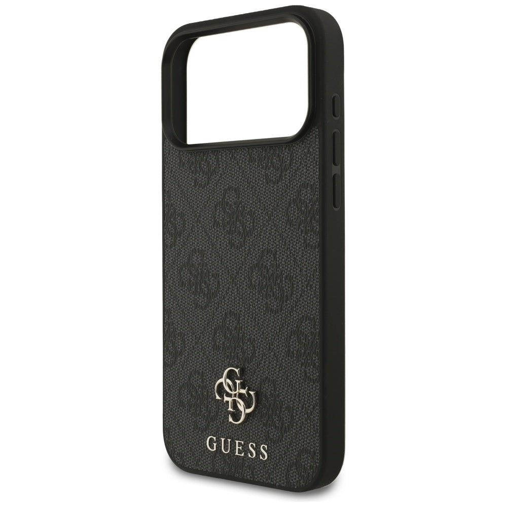 MagSafe deksel for Apple iPhone 17 Pro Max, Guess, 4G Small and Classic Logo, Svart