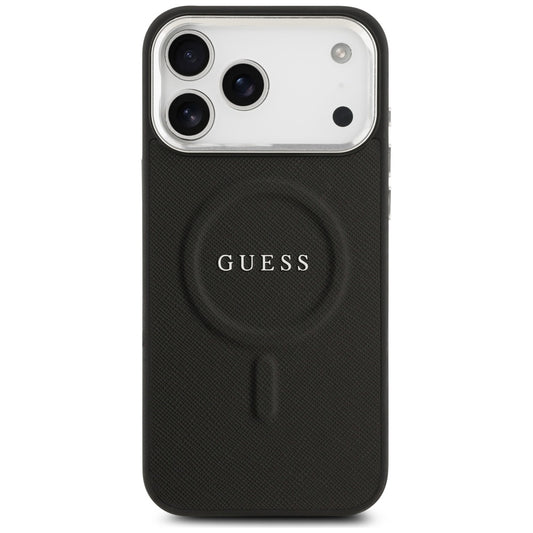MagSafe-deksel for Apple iPhone 17 Pro Max, Guess, Classic Logo, Svart