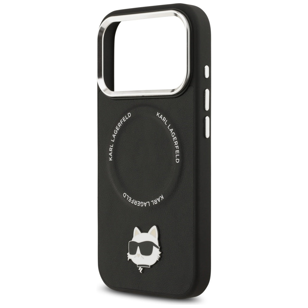 MagSafe-deksel for Apple iPhone 17 Pro Max, Karl Lagerfeld, Choupette Pin, Svart