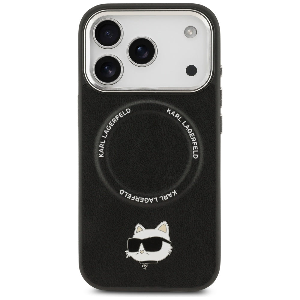 MagSafe-deksel for Apple iPhone 17 Pro Max, Karl Lagerfeld, Choupette Pin, Svart
