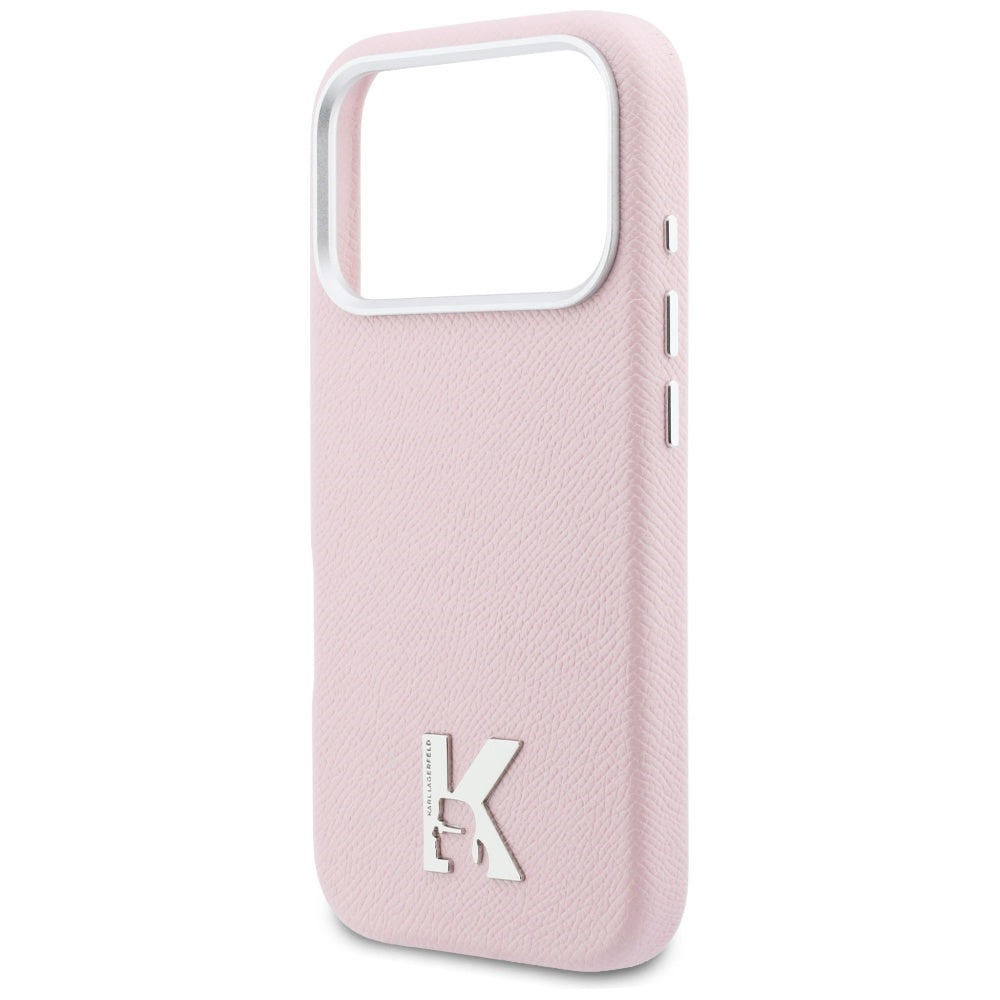 MagSafe deksel for Apple iPhone 17 Pro Max, Karl Lagerfeld, Karl Head Logo, Rosa
