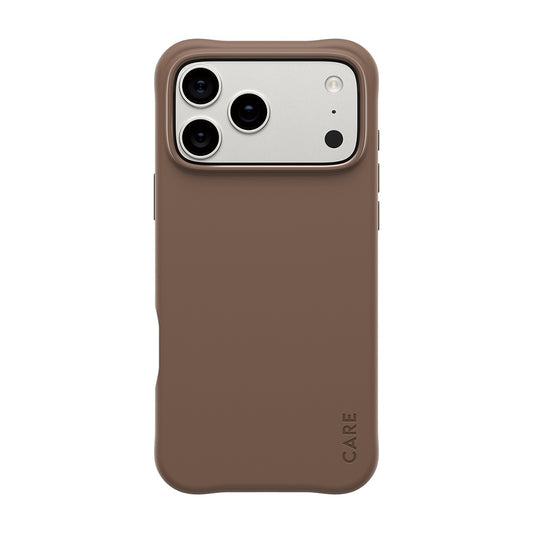 MagSafe-deksel for Apple iPhone 17 Pro Max, PanzerGlass, Fashionable Care, Brun
