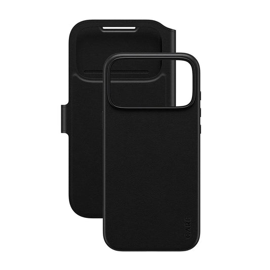 MagSafe-deksel for Apple iPhone 17 Pro Max, PanzerGlass, Care Feature Tango Two-in-One, Svart