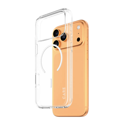 MagSafe-deksel for Apple iPhone 17 Pro Max, PanzerGlass, Care Urban Explorer, Transparent Hvit