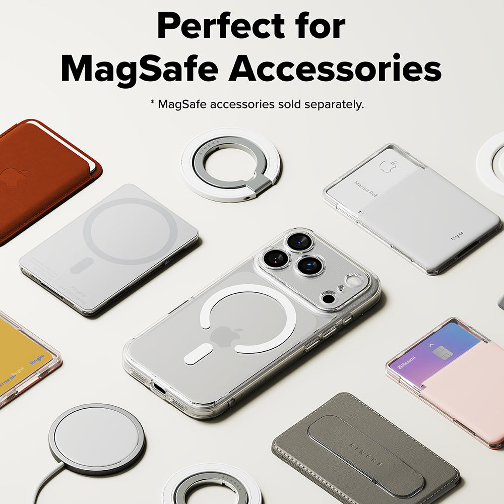MagSafe-deksel for Apple iPhone 17 Pro Max, Ringke, Fusion, Gjennomsiktig