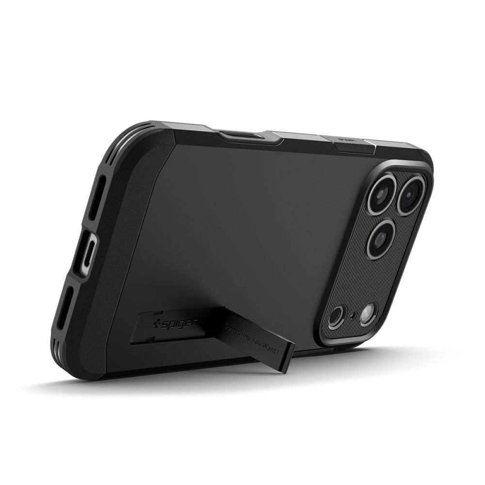 MagSafe-deksel for Apple iPhone 17 Pro Max, Spigen, Tough Armor T, Svart ACS10297