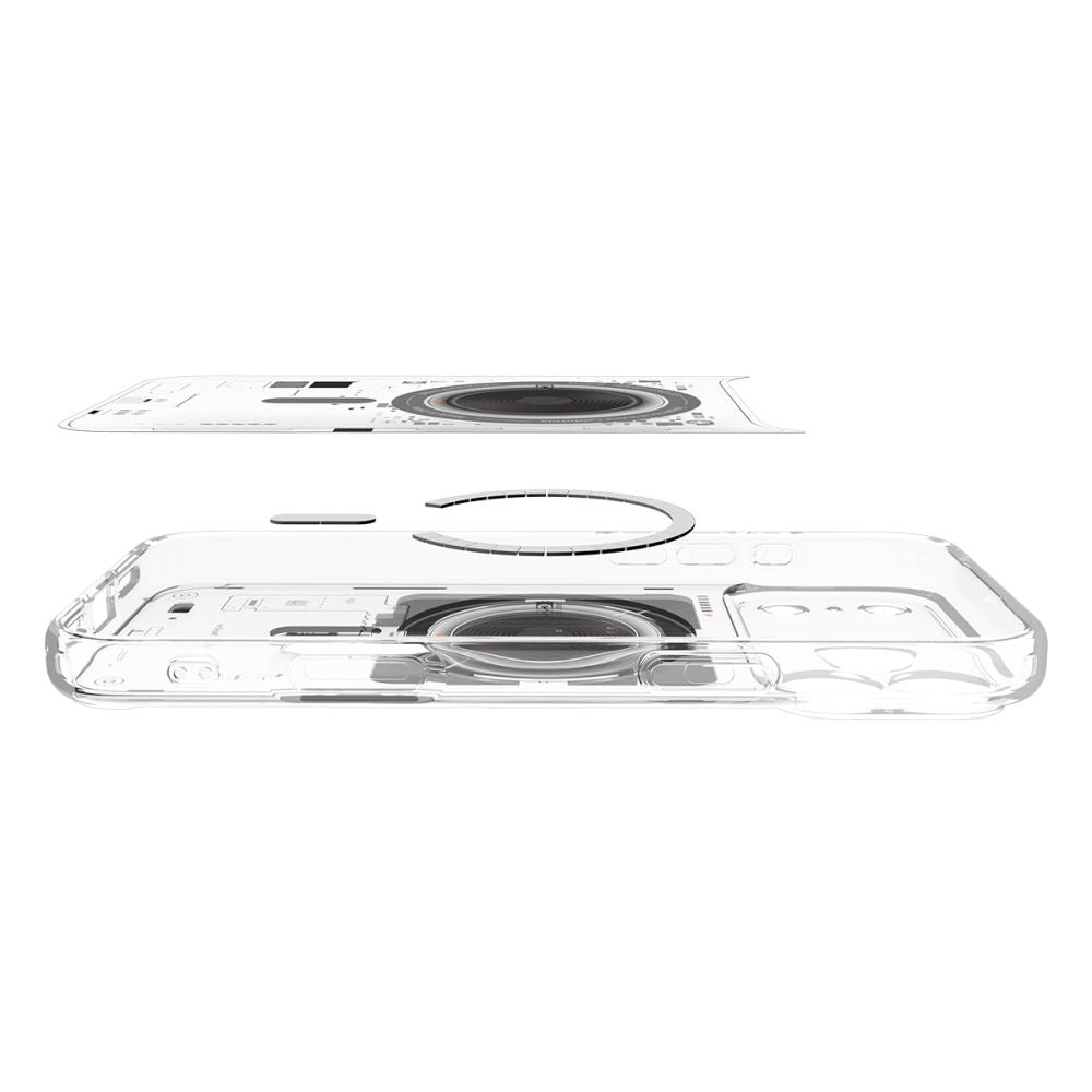 MagSafe-deksel for Apple iPhone 17 Pro Max, Spigen, Ultra Hybrid Neo One, Gjennomsiktig ACS10290