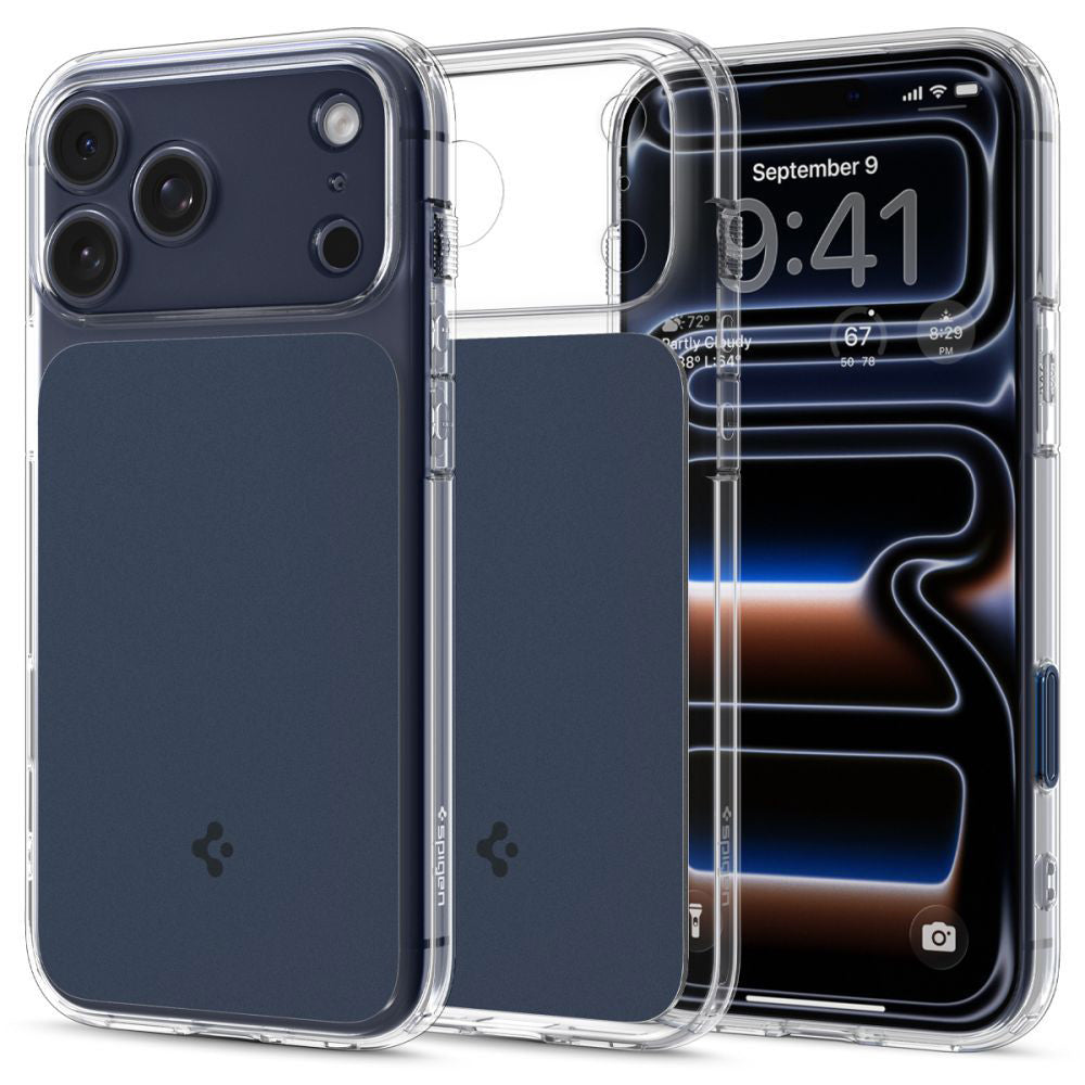 MagSafe-deksel for Apple iPhone 17 Pro Max, Spigen, Ultra Hybrid T, Matt Blå ACS10473