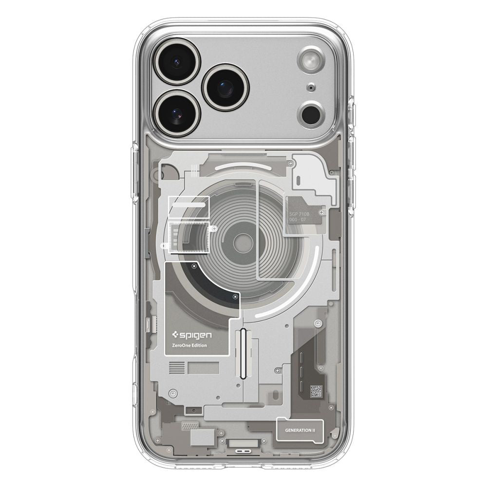MagSafe-deksel for Apple iPhone 17 Pro Max, Spigen, Ultra Hybrid Zero One, Beige ACS10288
