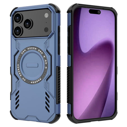 MagSafe-deksel for Apple iPhone 17 Pro Max, Techsuit, ArmorMag, Blå