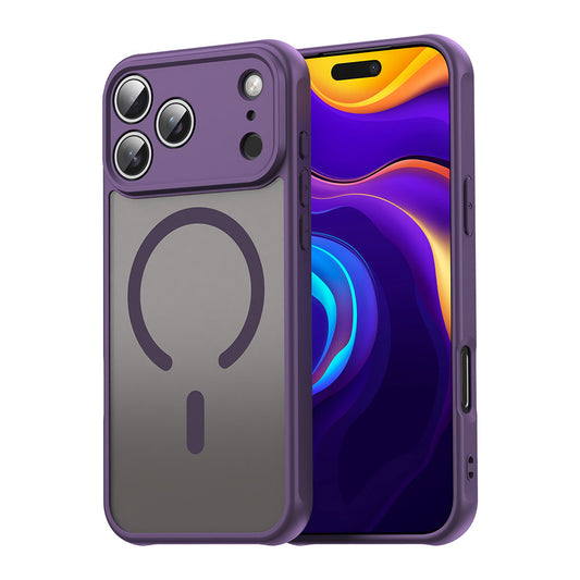 MagSafe-deksel for Apple iPhone 17 Pro Max, Techsuit, HaloFrost II, Lilla