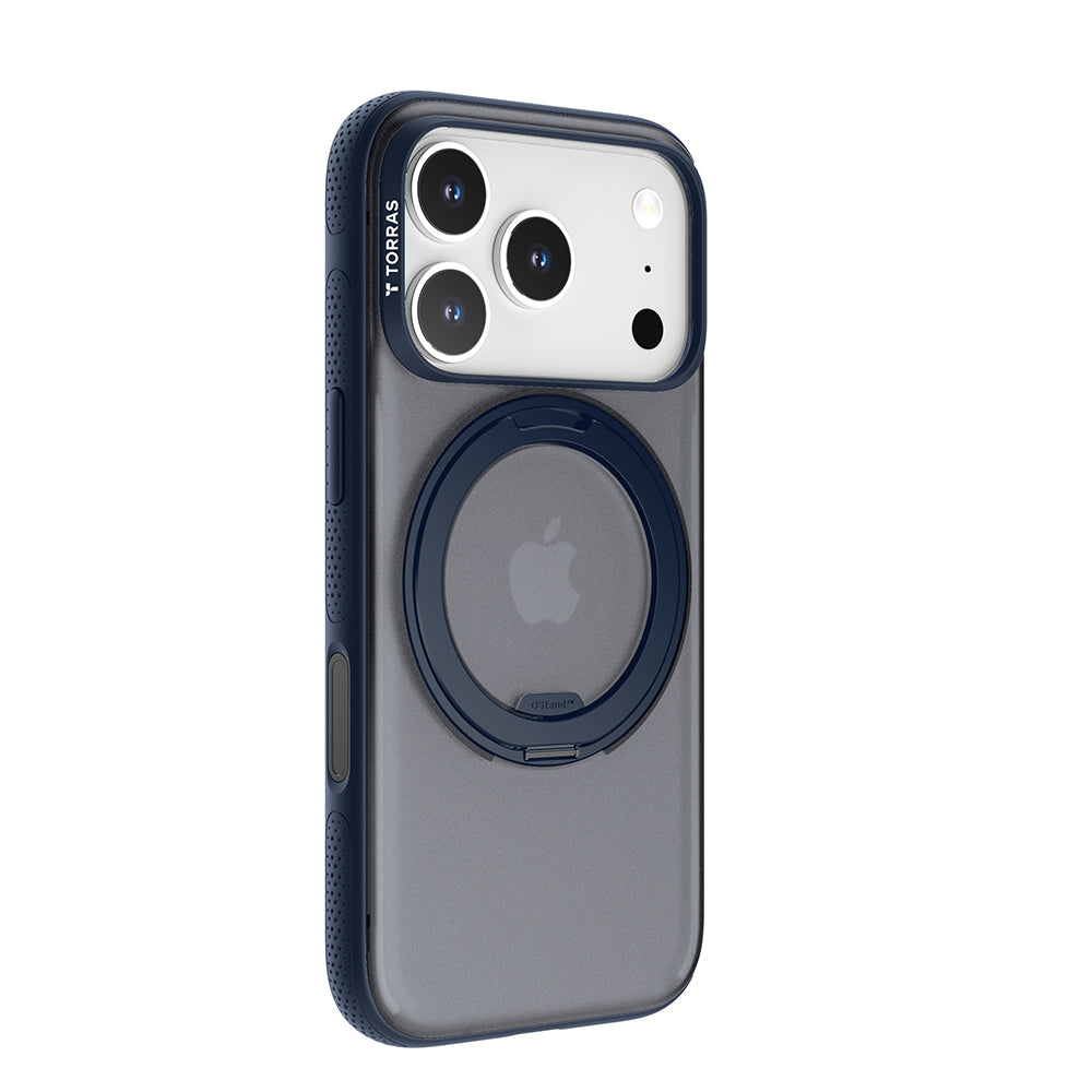 MagSafe-deksel for Apple iPhone 17 Pro Max, Torras, Ostand R Fitness, Marineblå