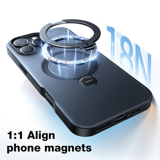 MagSafe-deksel for Apple iPhone 17 Pro Max, Torras, Ostand Spin, Blå