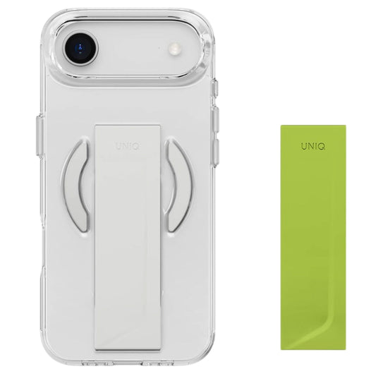 MagSafe-deksel for Apple iPhone 17 Pro Max, UNIQ, Heldro Air MagClick, Grå Transparent